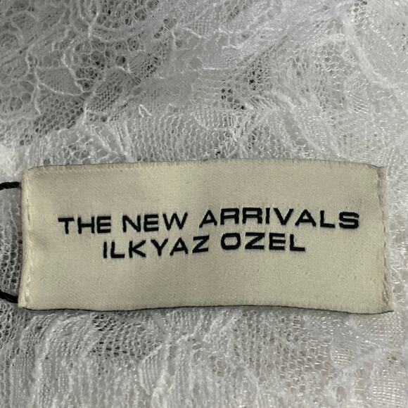 NEW ARRIVALS Size M White See Through Polyester Lace Bodysuit - Picture 6 of 8